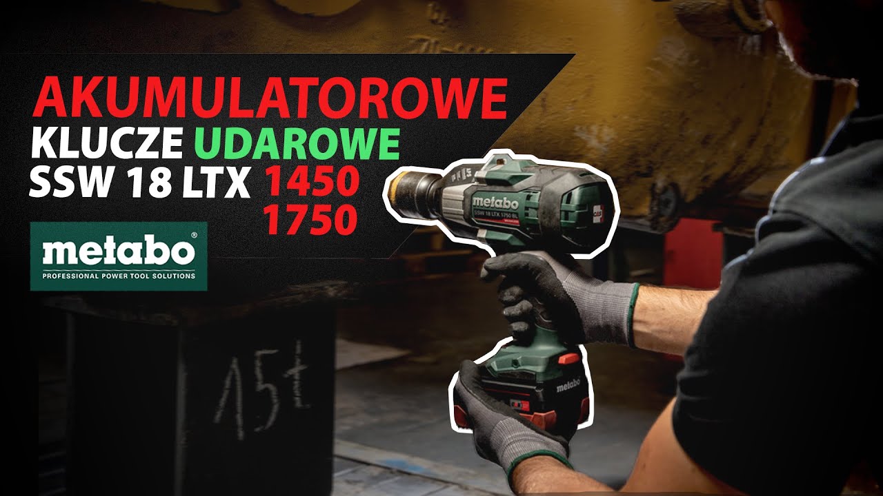 Najsilniejsze w Rodzinie! | Metabo SSW 18 LTX 1450-1750 BL #metabopolska