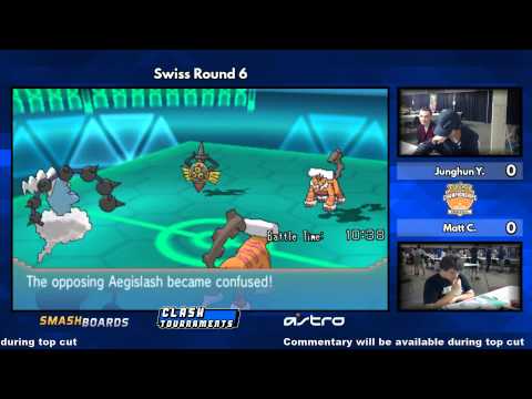 Pokemon VGC 2015 NE Regionals - Junghun Y. vs Matt C. - Swiss R6