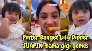Download lagu SECONDS WHEN LILY DINNER FEEDING GIGI'S MOTHER, IT MAKES YOU SO MOTHERFUL AND ADORABLE mp3