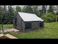 Kodiak Canvas 6170 12x12 Cabin Lodge tent initial impressions