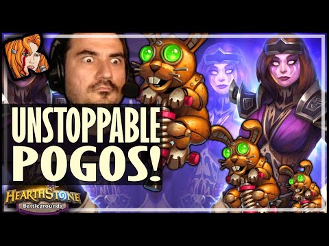 THESE POGOS ARE UNSTOPPABLE! - Hearthstone Battlegrounds