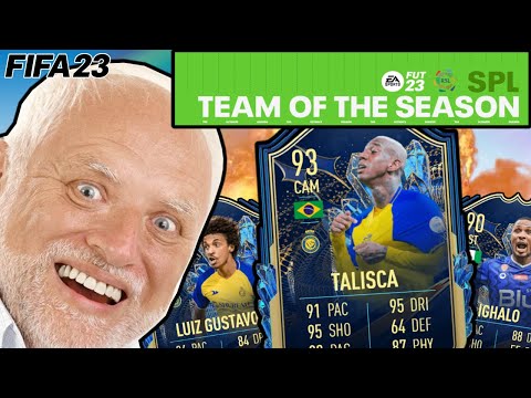 using a SAUDI TOTS TEAM in FIFA 23!!! (TOTS TALISCA, TOTS GUSTAVO and more...)