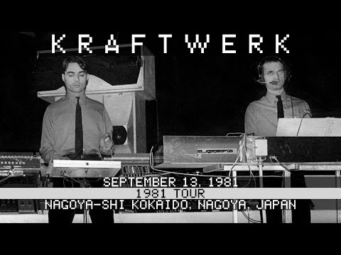 Kraftwerk Live 9/13/1981 Nagoya-shi Kōkaidō