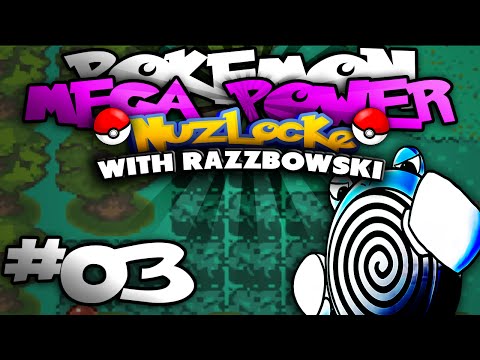 POKEMON MEGA POWER DEMO 1 Nuzlocke - NEW ROM HACK! #3- Pokemon Emerald Hack