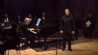 Erlkönig performed by Daniel Comer and Timothy Smith