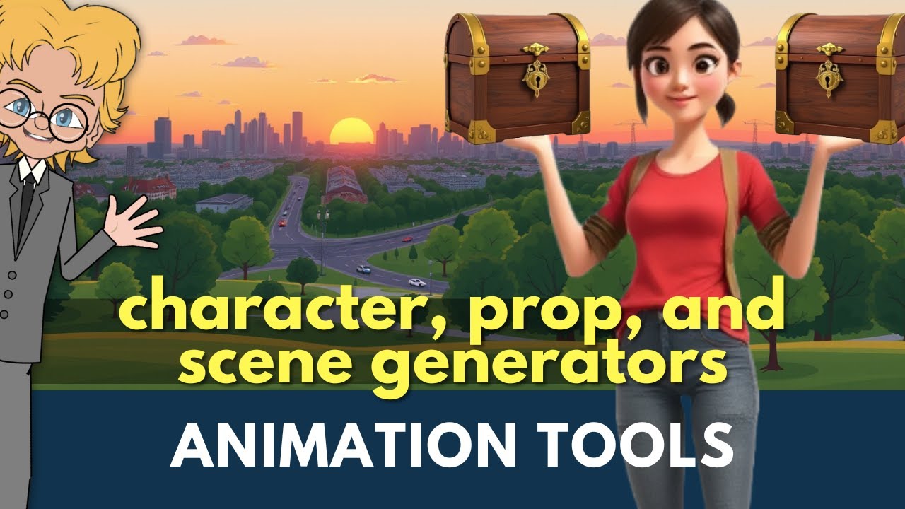 Generate Characters, Props, and Scenes for Your 2D Animations in different styles with Glif Apps