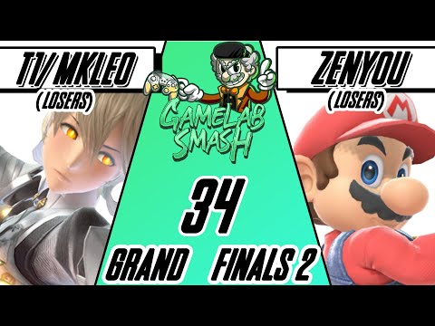 GameLab-Smash #34 Grand Finals Reset MkLeo  (Corrin) Vs Zenyou  (Mario)