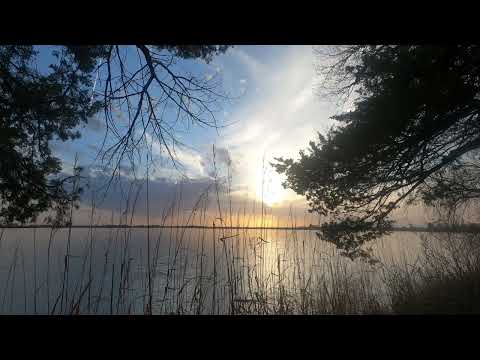 4K May 6, 2022 Sunset Over Lake Maloney 16x - North Platte, Nebraska
