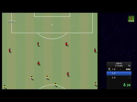 SWOS 96/97 - Speedrun (3 goals) {AMIGA / emulator} - (27s)