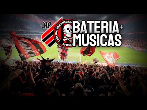 BATERIA + MÚSICAS: Torcida Organizada Os Fanáticos do Athletico Paranaense (2x0 CRB, Série B 2025)