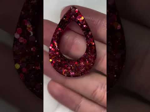 resin eyring #earrings #shorts #youtubeshorts #handmade