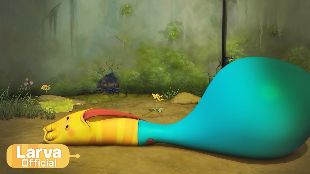 Larva Farting Funny 3D Animation Short film