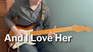 And I Love Her - The Beatles (Chet Atkins) - Guitar Cover