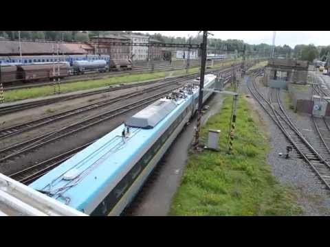 Pendolino Vlakové Nádraží CHEB