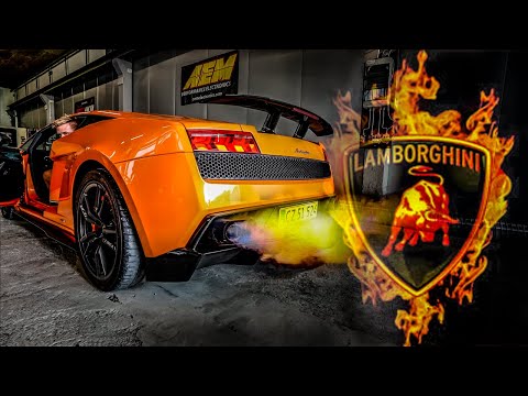 POPS ANG BANGS LAMBORGHINI !!! MEN NOGET GIK GALT !