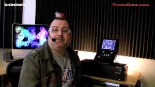 Video thumbnail for PowerCore 6000 demonstrated by Robbie Bronnimann by TC Electronic