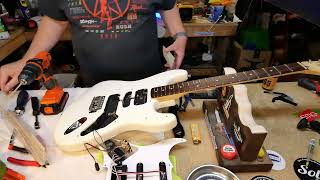 Video thumbnail for How to Install EMG SL20 Loaded Pickguard EP343 by Stringman Guitars