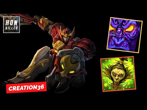 HoN Kane ELDER PARASITE with SHRUNKEN HEAD