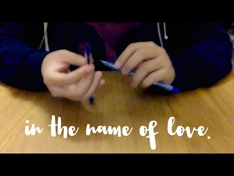 In The Name Of Love - Martin Garrix & Bebe Rexha (Pen Tapping Cover)