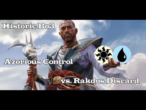 Historic BO3 | Azorious Control vs Rakdos Discard | Amonkhet Remastered