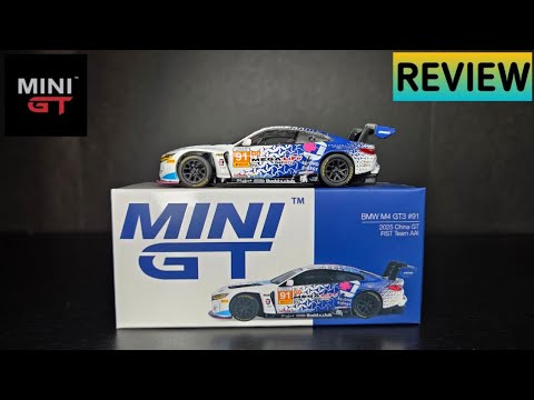 Mini GT - Flagship Exclusive BMW M4 GT3 Fist 2025 China GT - REVIEW