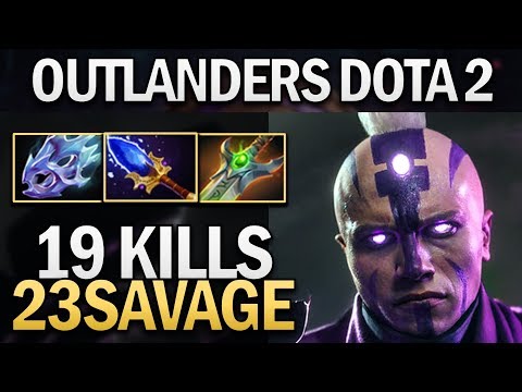 FNATIC.23SAVAGE ANTI-MAGE WITH 19 KILLS - DOTA 2 7.23 GAMEPLAY