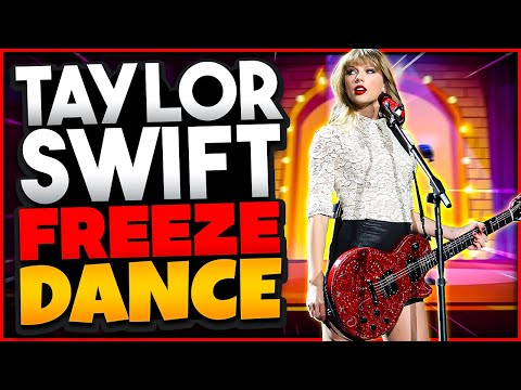 Taylor Swift Freeze Dance for Kids 🪩 Brain Break 🪩 Just Dance 🪩 GoNoodle 🪩 Dodge Wall