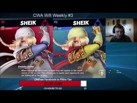 CWA Wifi Weekly 03 - Chichon (Shiek, Joker) vs Fish (Sheik, Ganondorf, Yoshi) Winners Round 2