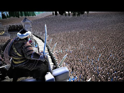 Last Mongols Fortress 15.000 Soldiers Vs 1.7 Million Zombies Attack | Epic Battle Simulator 2 UEBS 2