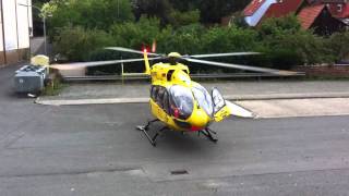 preview picture of video 'ADAC Helicopter Take Off in Otterberg'