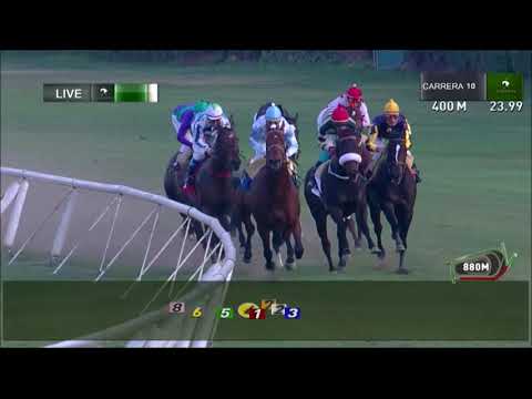 Carrera N° 10, Fecha reunión:12-10-2018 Club Hípico de Santiago