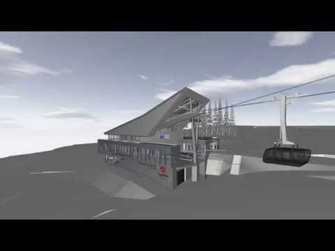 Neubau Seilbahn Zugspitze - die neue Talstation