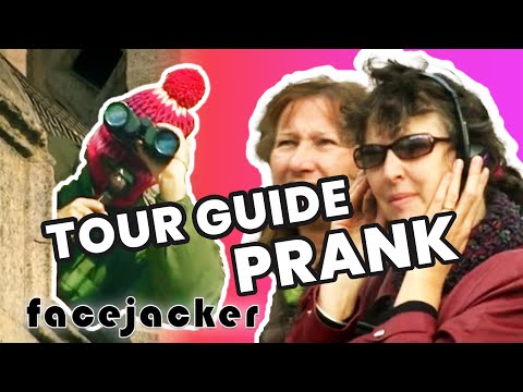 Hilarious Tour Guide Prank On Clueless Tourists | Facejacker