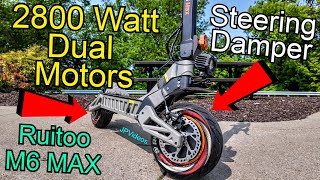 My First DUAL MOTOR Electric Scooter! Ruitoo M6 MAX