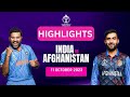 India Vs Afghanistan Icc World Cup 2023 Highlights Cricket Worldcup Cwc2023