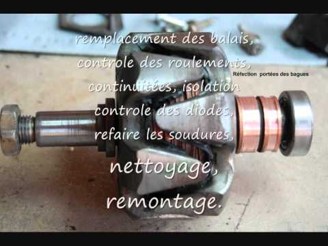 comment reparer alternateur