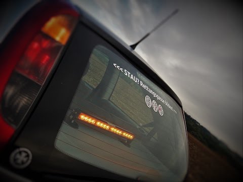 LED Heckwarneinrichtung von rescueled.de - ORANGE