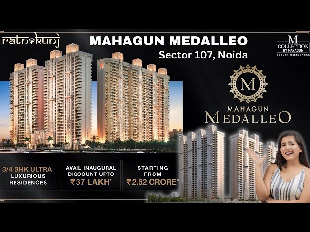 4 BHK Resale Flats in Mahagun Medalleo Sector 107 Noida