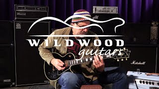 Video thumbnail for Gibson Custom Shop Wildwood Spec 1957 Les Paul Custom – VOS  •  SN: 79310 by Wildwood Guitars