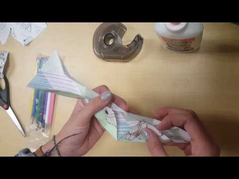 Flextangle / Kaleidocycle ... Paper Craft / Fidget Toy