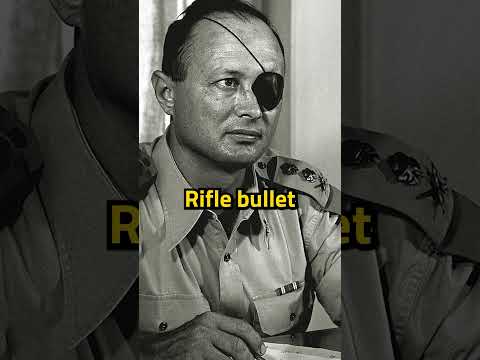 How Moshe Dayan Got his Eyepatch #jewishhistory #ww2history