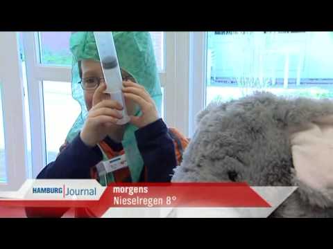 NDR Hamburg Journal 07.04.2010 Teddysprechstunde KKH Wilhelmstift