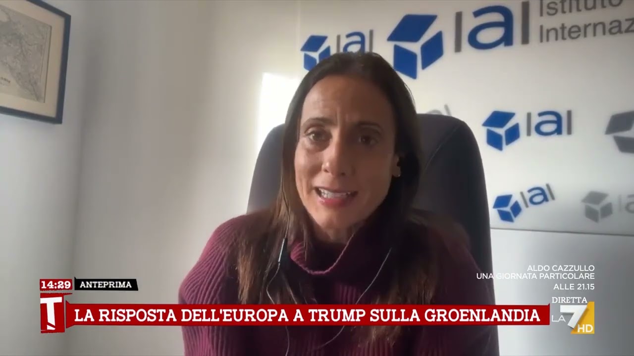 Groenlandia, Tocci: "Escludo che Trump dispieghi truppe per l'occupazione. Ma possiamo ...