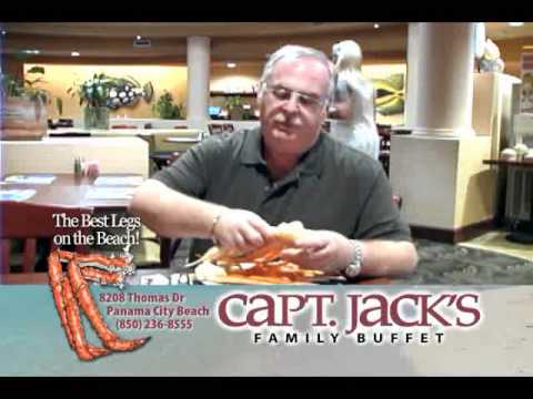 Capt Jacks Panama City Beach - Como tirar toda a carne das pernas de caranguejo!