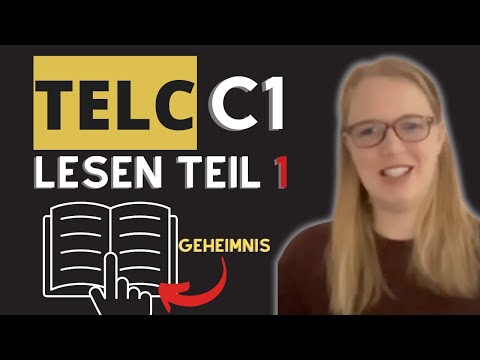 Telc C1 Lesen Teil 1 - "Lust auf Puzzeln?"
