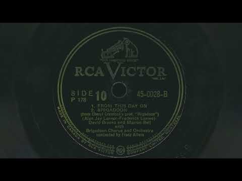 Scene from From This Day On / Brigadoon by David Brooks (Actor), Marion Bell