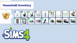 How to Sell items from Household Inventory faster, more Efficient | The Sims 4 Hack