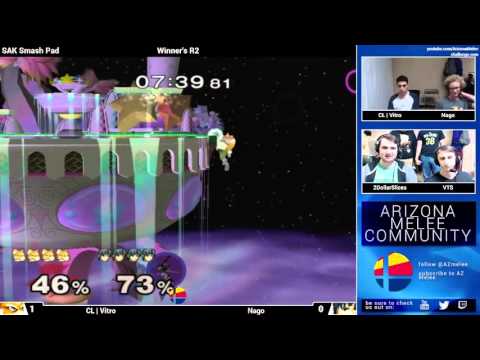 Smash Pad 1 WR2: CL | Vitro (Fox) vs. Nago (Marth)