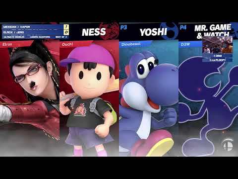 LGS4 Doubles - Mexidan/Vapor Vs. Jerd/Elrox - Losers Quarters