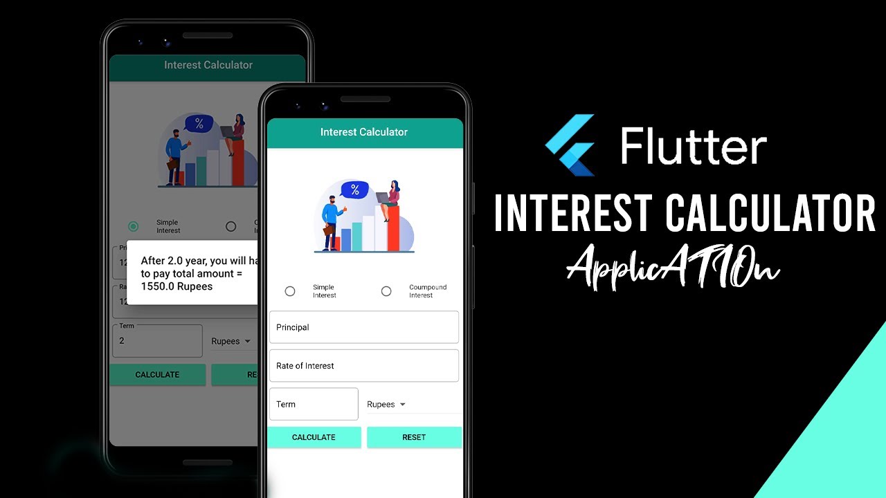Interest Calculator App in Flutter | Tutorial for Beginners